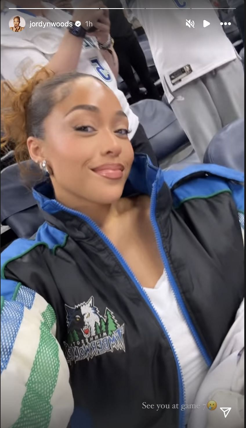 Jordyn Woods ecstatic as boyfriend Karl-Anthony Towns and Wolves hand Denver massive defeat