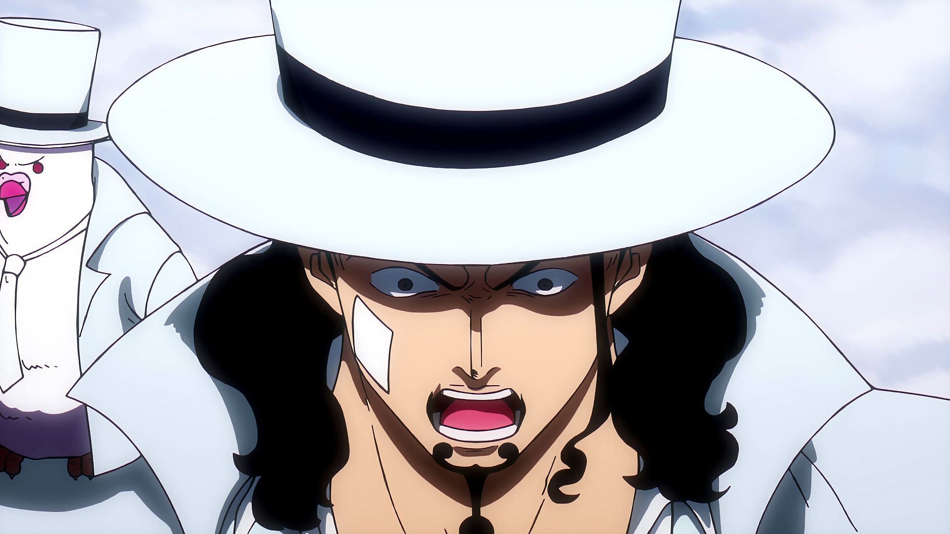 Lucci shocked at what Stussy did (Image via Toei Animation)