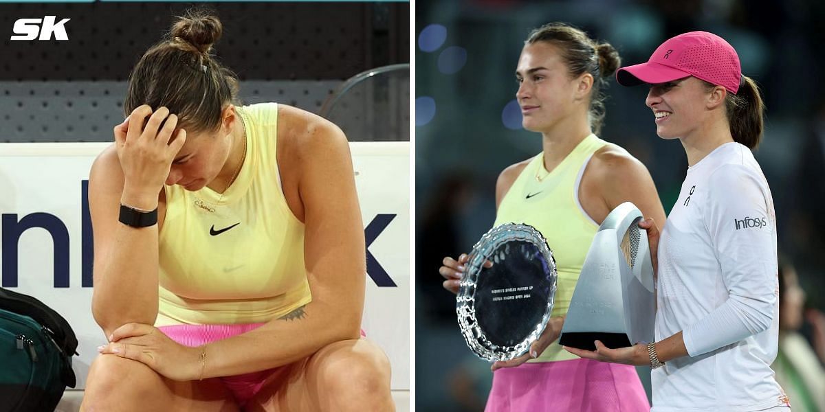 Aryna Sabalenka opened up about her complicated feelings following her loss to Iga Swiatek in the final of the Madrid Open
