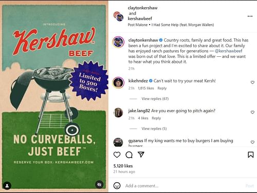 Instagram Comment