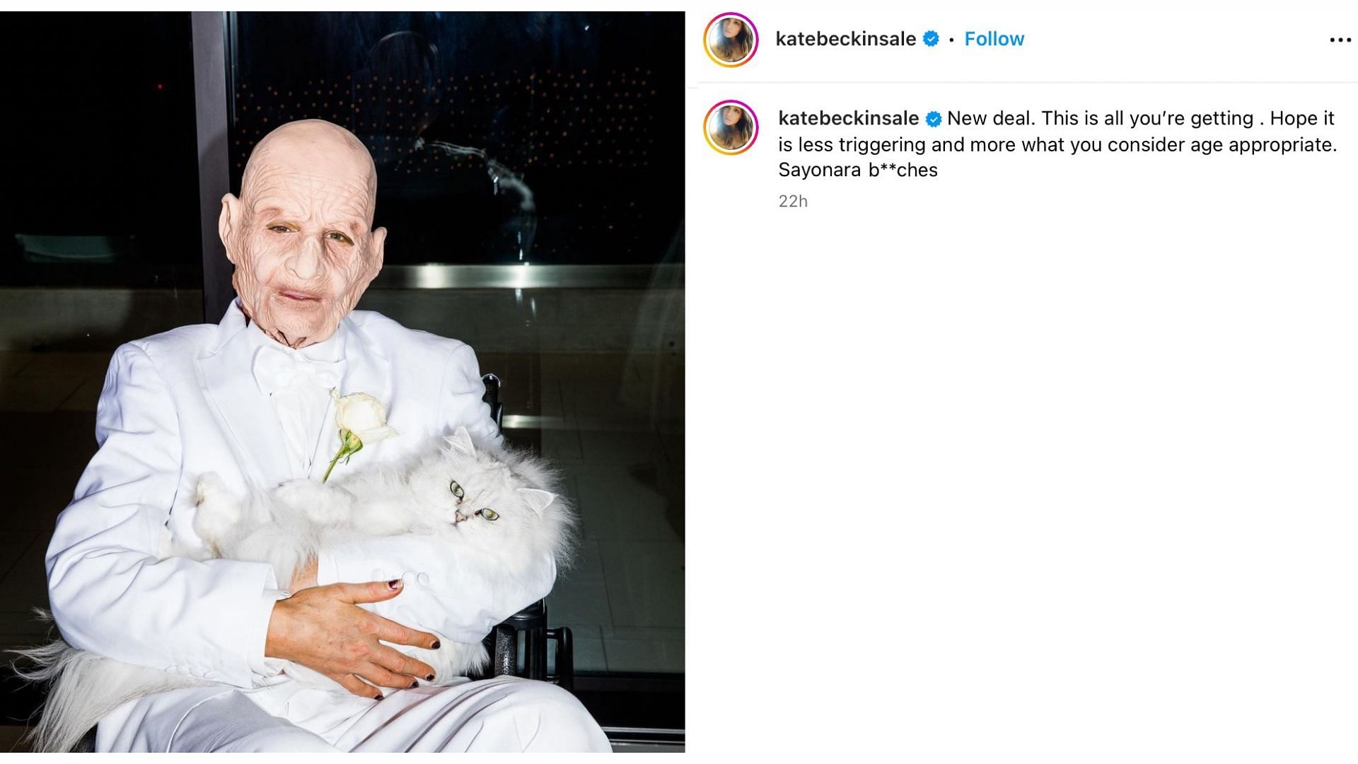 Kate Beckinsale Instagram post (Image via @katebeckinsale/ Instagram)