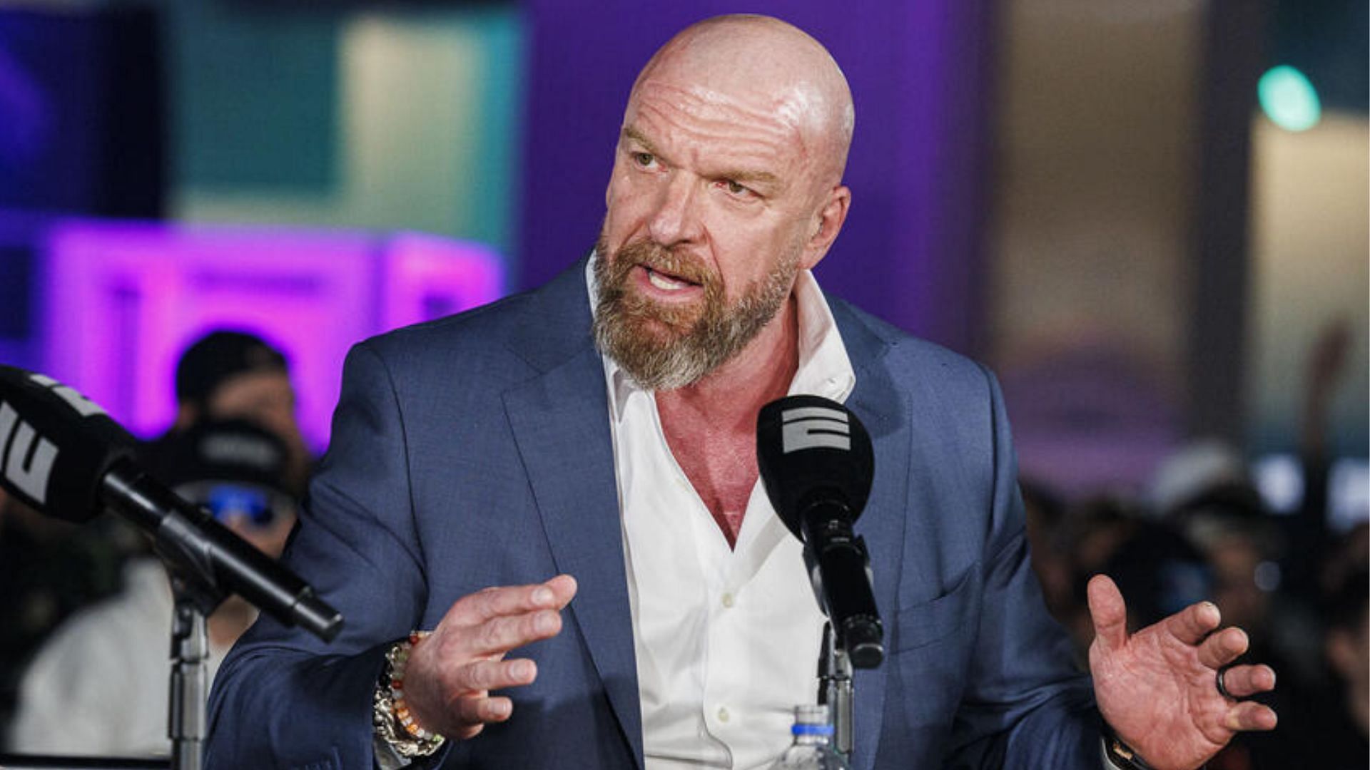 Triple H has been making a lot of changes to WWE