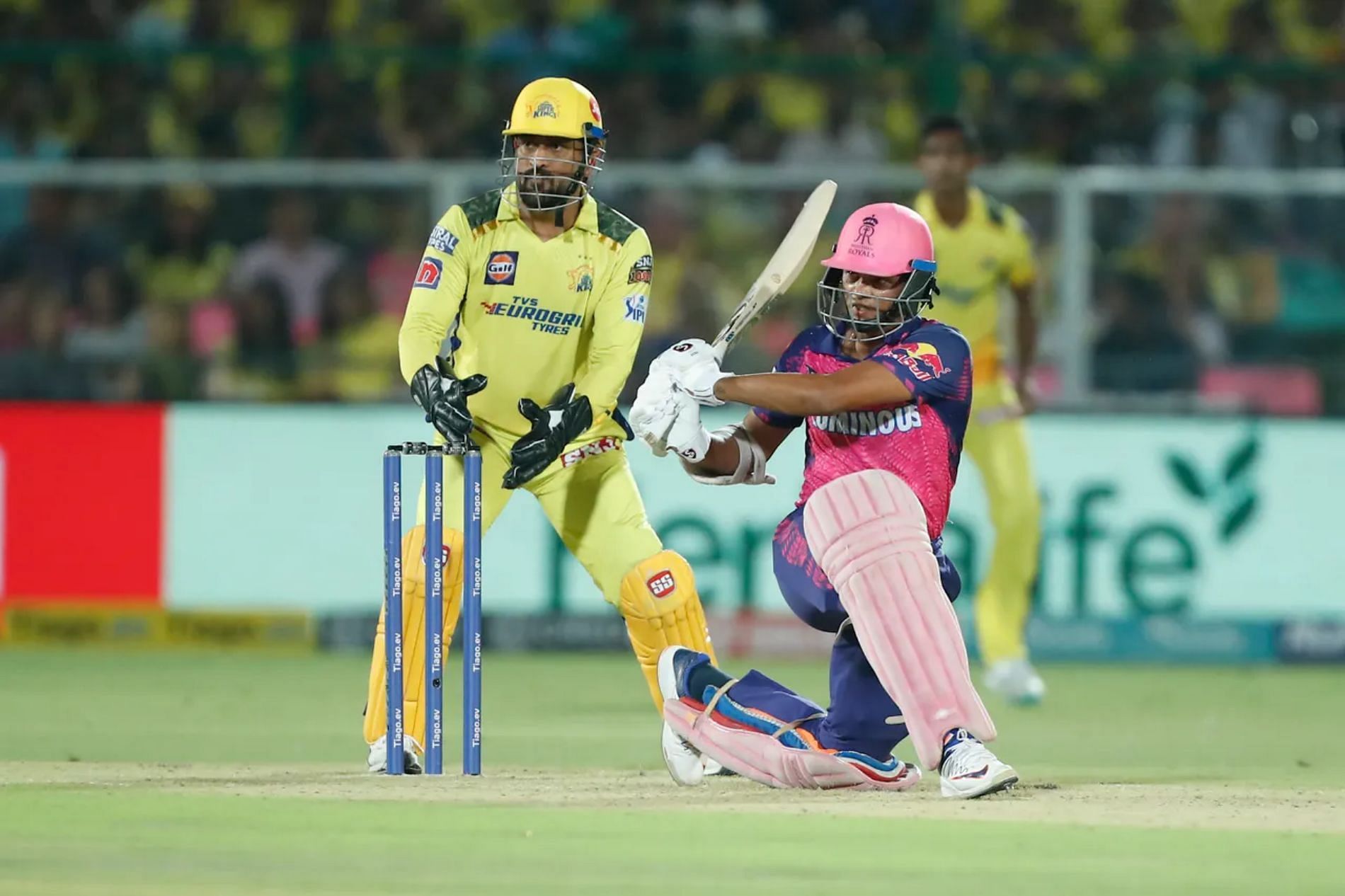 CSK vs RR, head-to-head