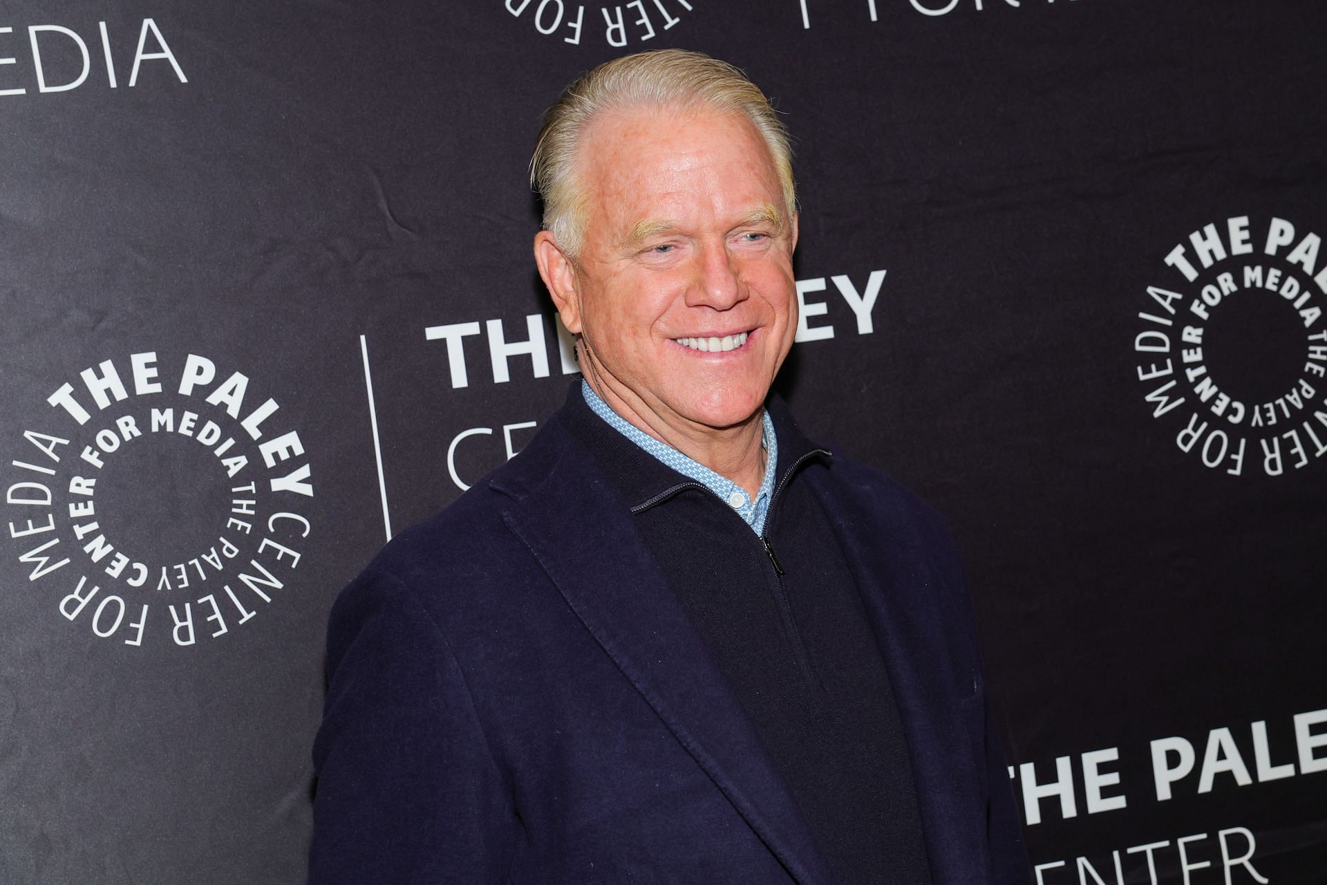 Boomer Esiason during The Paley Museum And &quot;The NFL Today&quot; celebrate New Super Bowl exhibit