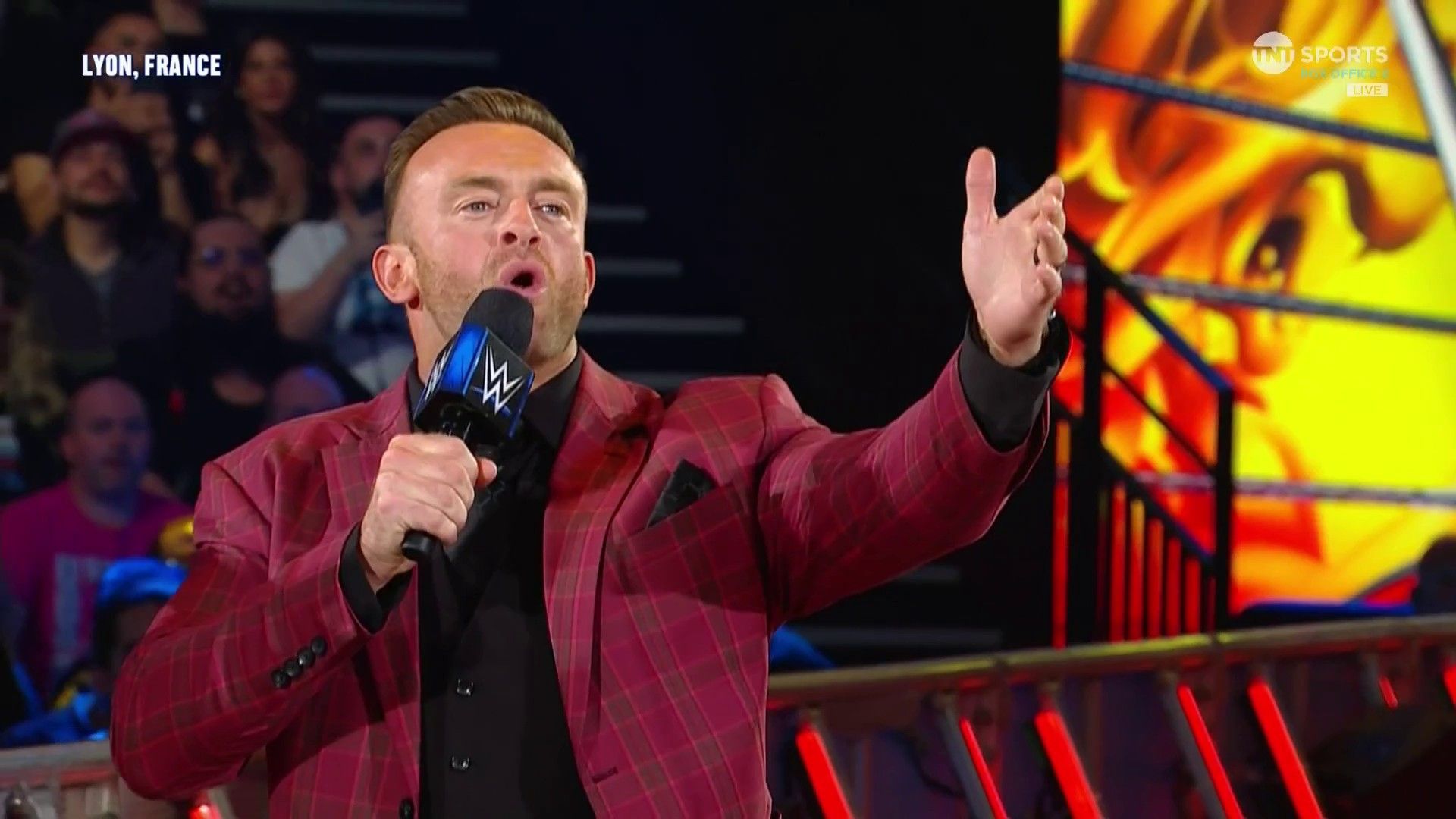 Nick Aldis at WWE Backlash Paris