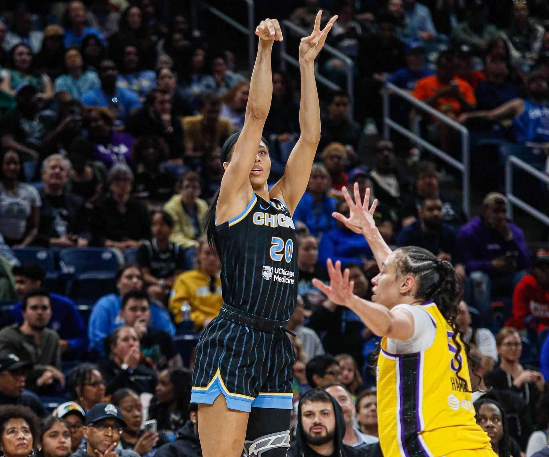 LA Sparks vs Chicago Sky Game Player Stats and Box Scores for May 30 I 2024 WNBA season (Photo from Chicago Sky X page)