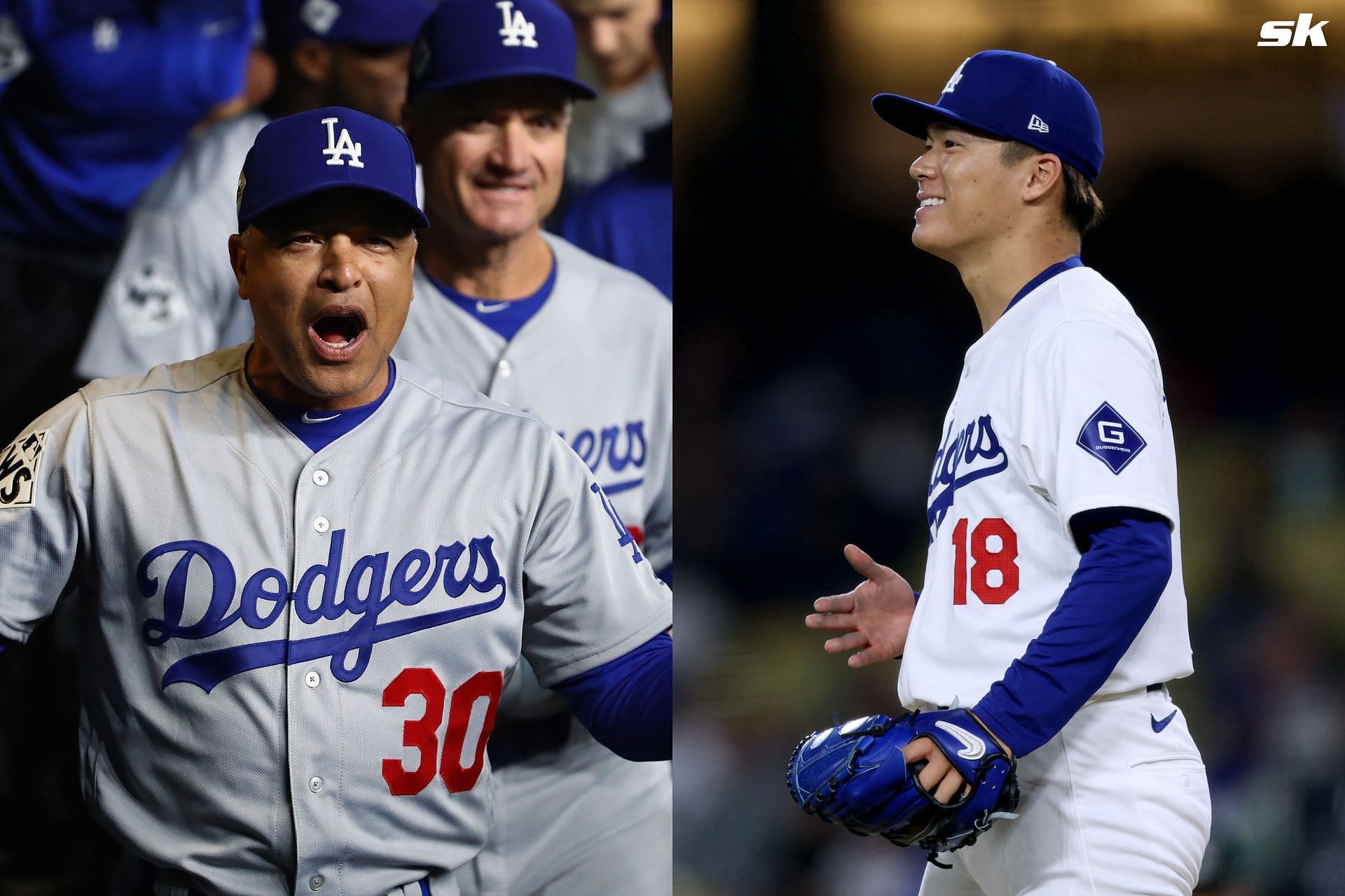 Dave Roberts happy with Yamamoto