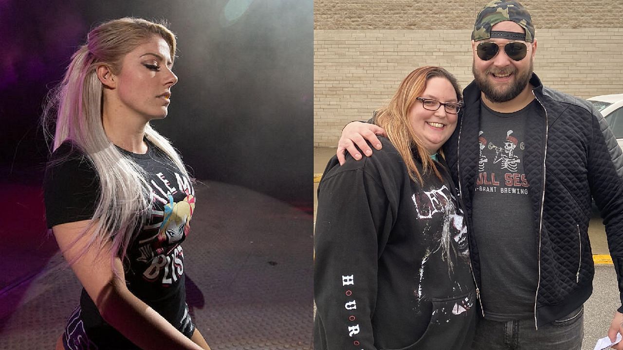 Alexa Bliss; Jodie with Bray Wyatt (via WWE