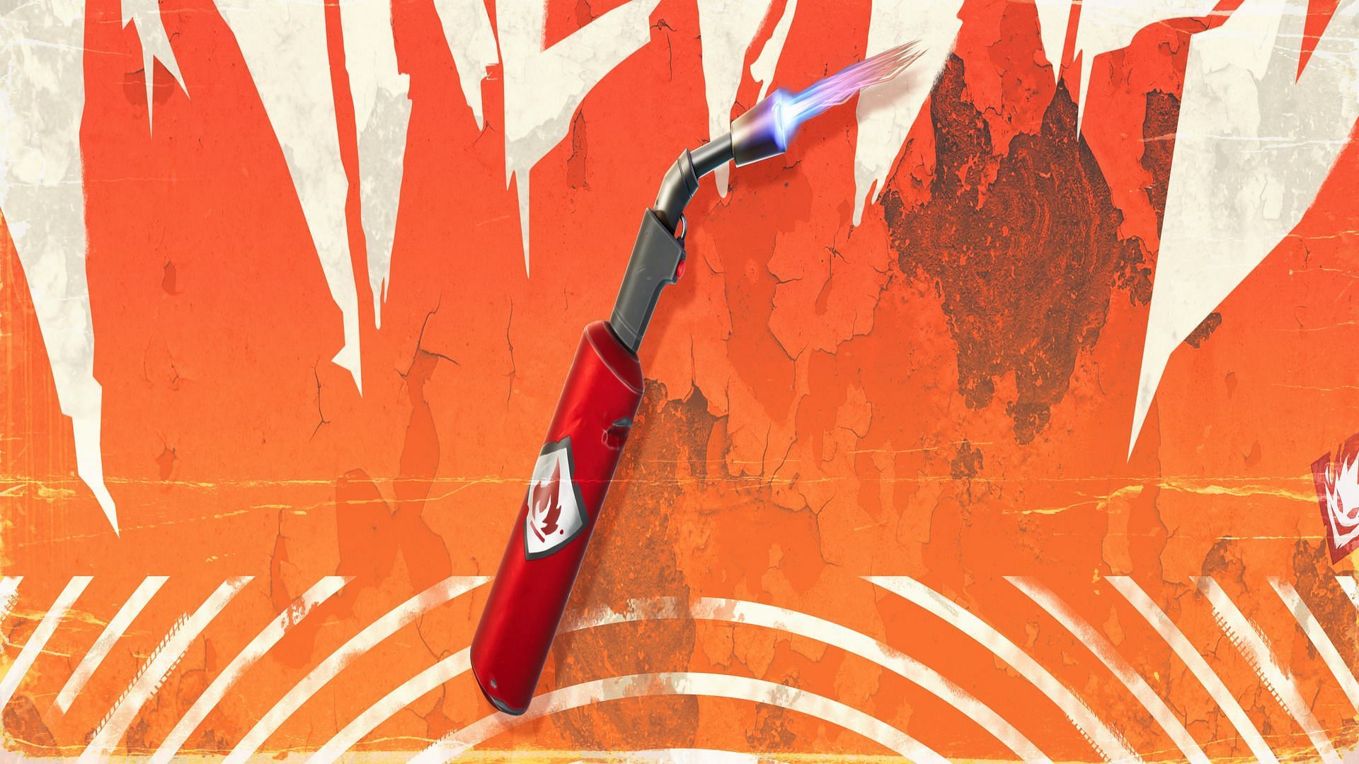 This fiery torch is one the best items to use in Fortnite Chapter 5 Season 3 (Image via Epic Games)