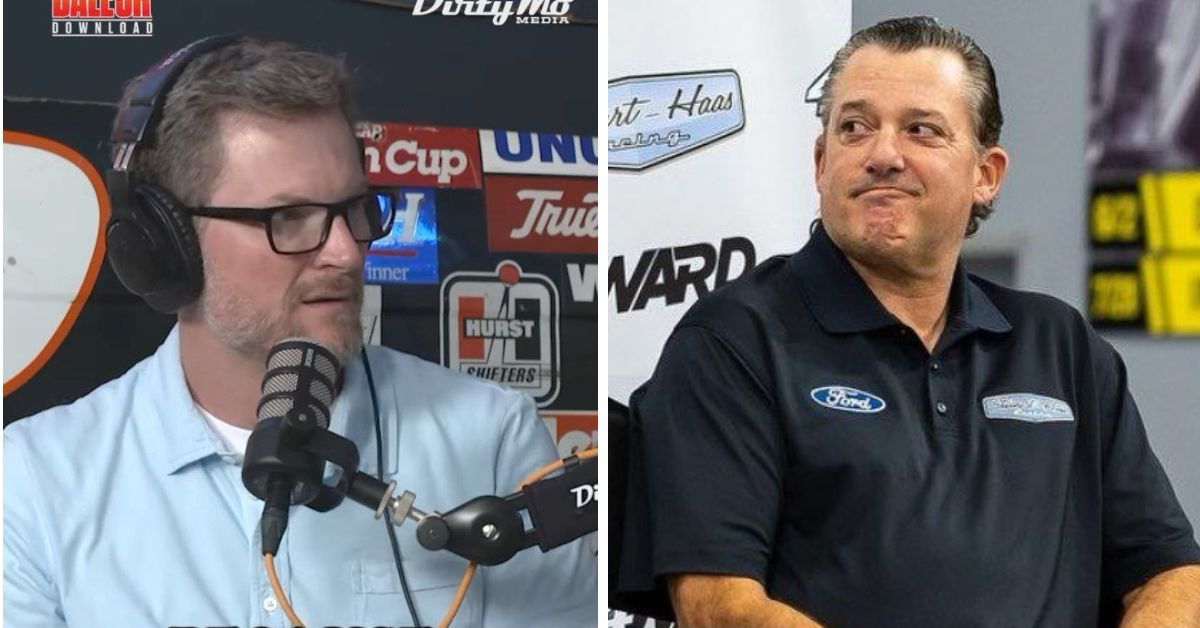 (L)Dale Earnhardt Jr. co-owner of JR Motorsports - (R) Tony Stewart, co-owner of Stewart-Haas Racing [Picture Credits-Instagram]