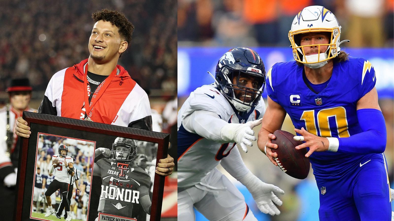 QBs Patrick Mahomes and Justin Herbert were both great on the field and in the classroom.