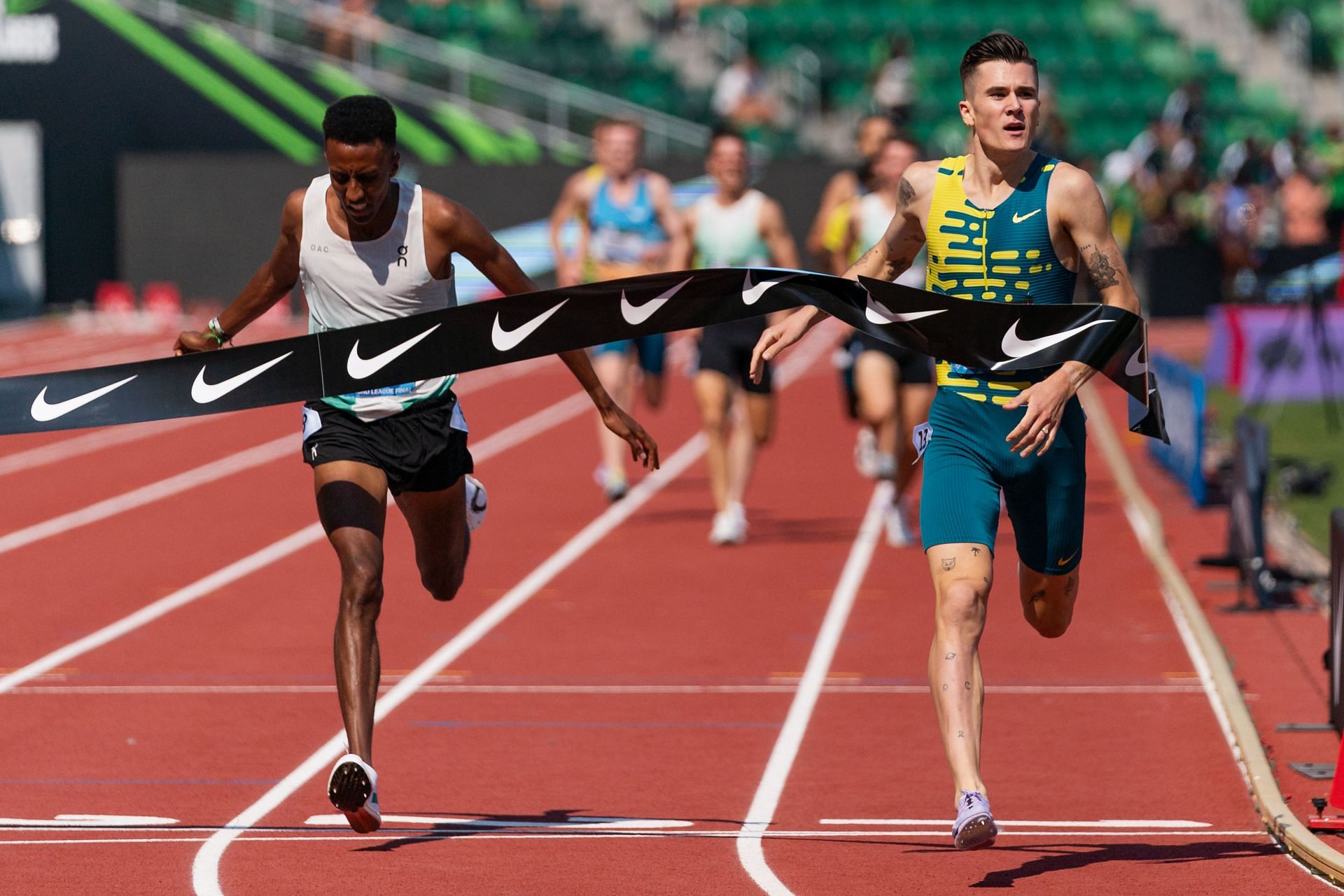 Jakob Ingebrigtsen at the 2023 Prefontaine Classic