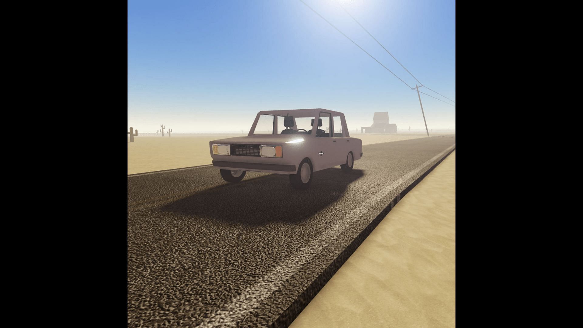 The OG Sedan in A Dusty Trip (Image via Roblox)