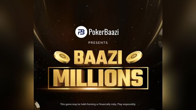 PokerBaazi unveils the first-ever Baazi Millions tournament, a unique event where the top 25 rankers will bag a million each