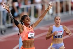 Gabby Thomas powers Team USA to two golds in 4x100m and 4x400m relays at World Athletics Relays 2024-Deep dive into the American athlete's 2024 season