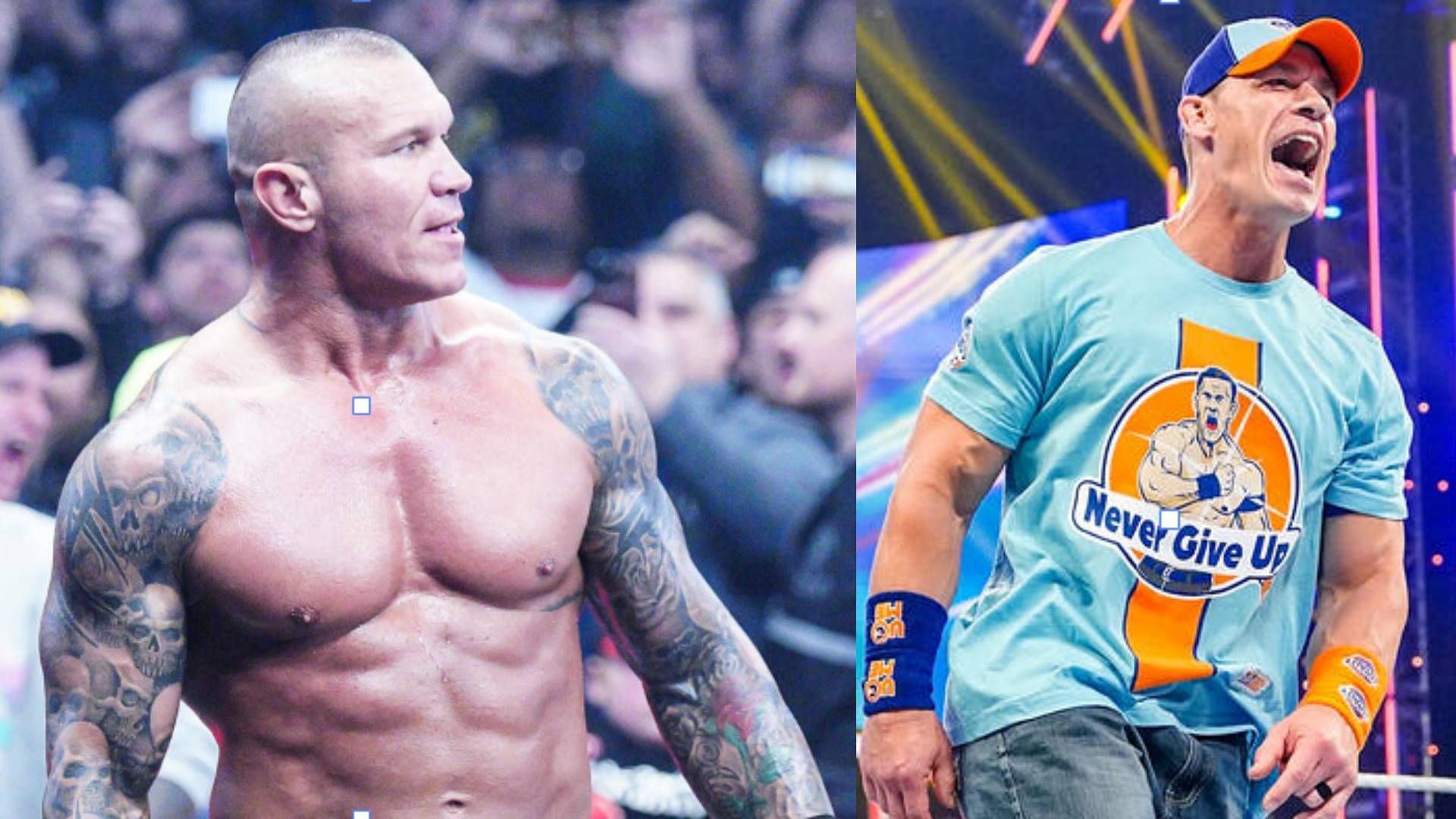 Randy Orton and John Cena