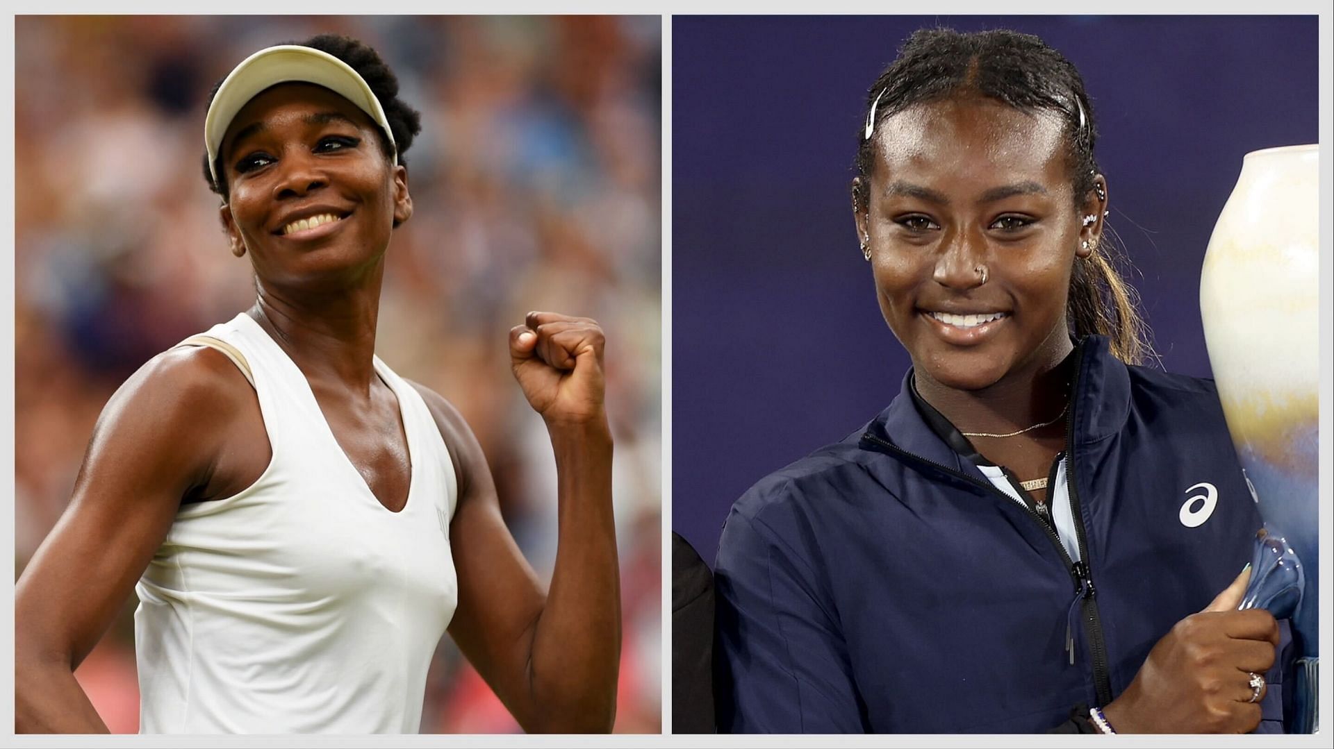 Venus Williams and Alycia Parks (Source: Getty)