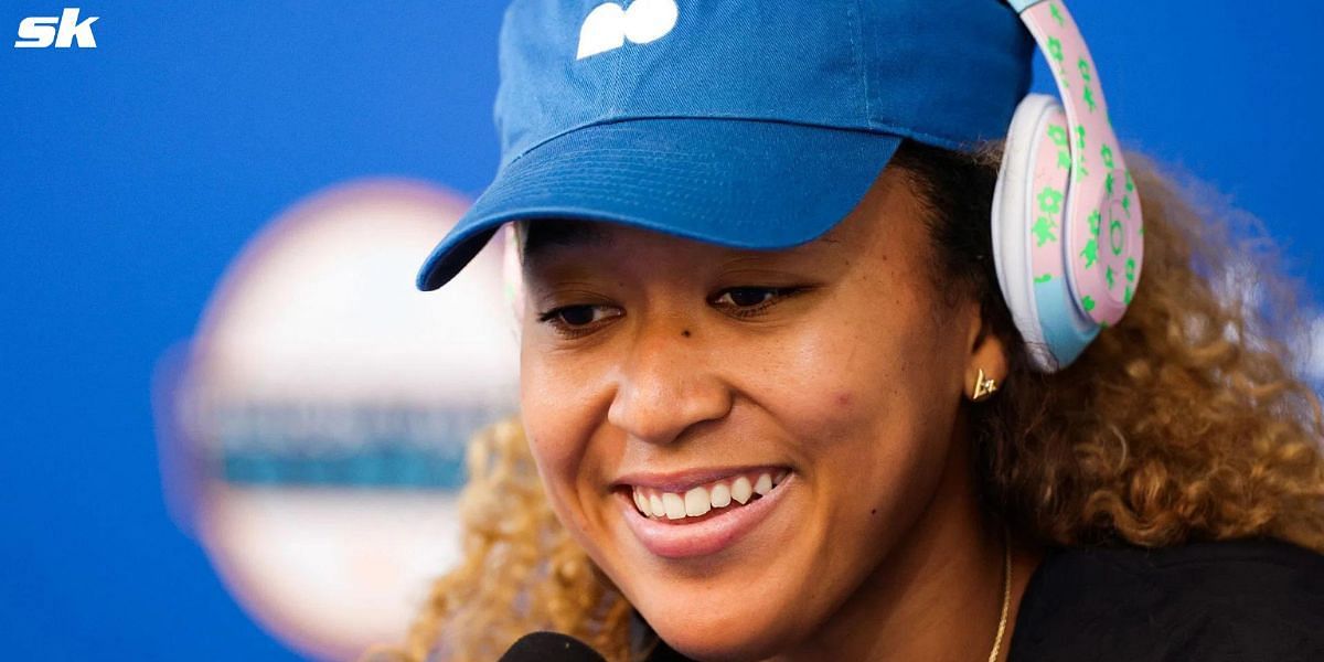 Naomi Osaka was delighted as she revealed to the media that her daughter Shai had taken her first steps (Source: Getty Images)