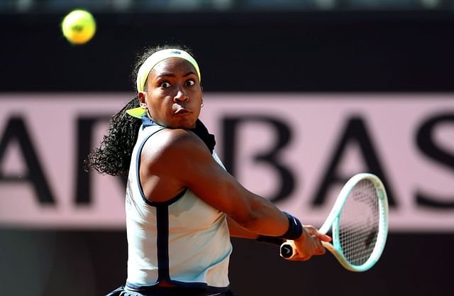 Coco Gauff at the 2024 Italian Open