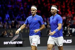 "Novak Djokovic let out a primal yell only crocodiles can hear""This is love"- Fans react to Roger Federer, Rafael Nadal's Louis Vuitton campaign