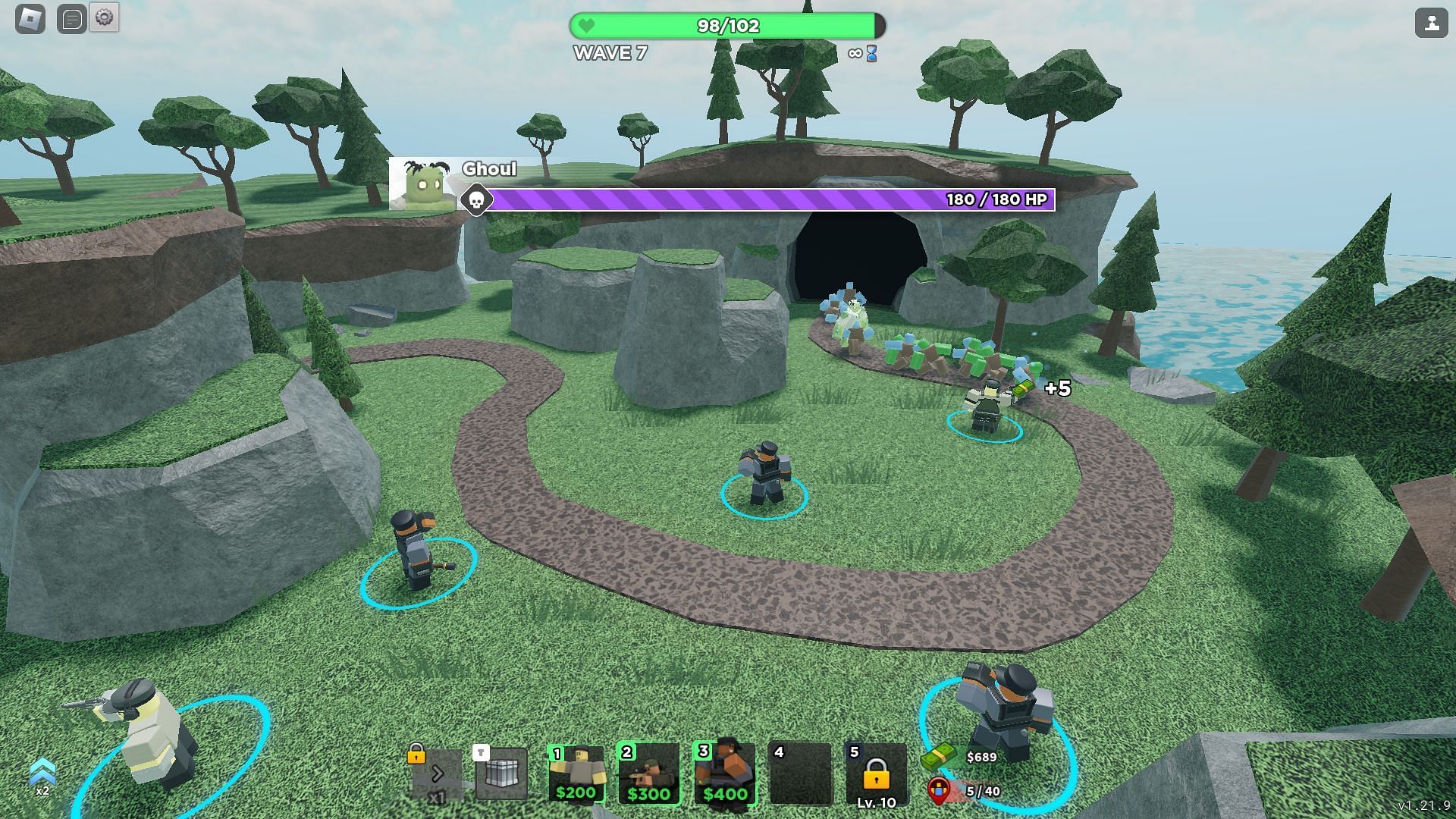 A boss-level enemy in TDS (Image via Roblox)
