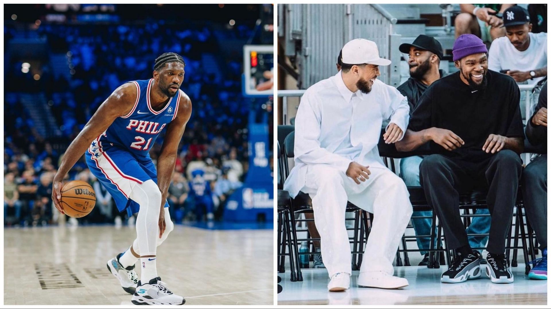 Possible Joel Embiid and Kevin Durant trade gets discussed by Lou Williams in podcast