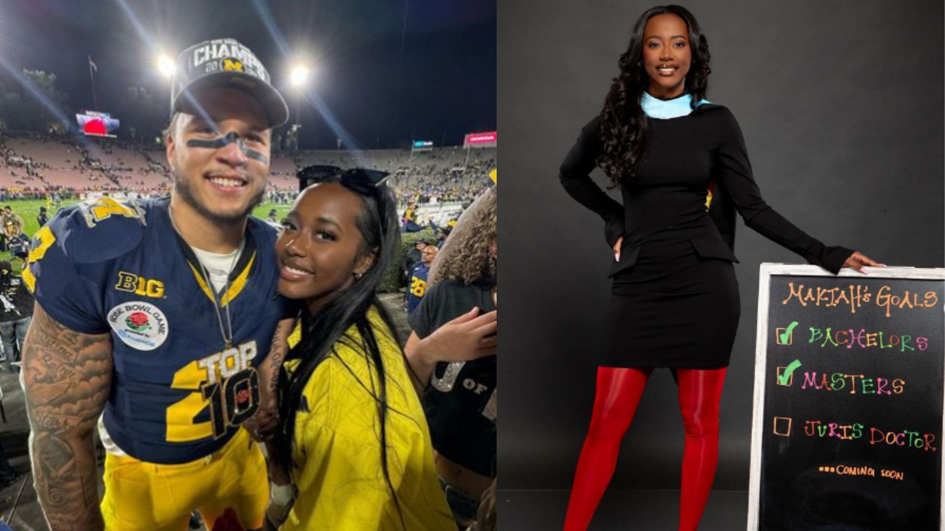 Rams rookie Blake Corum showcases pride as girlfriend Makiah Shipp ...