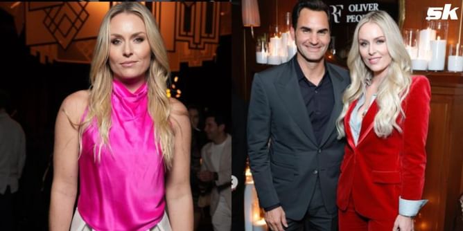 Lindsey Vonn beams with excitement to watch the upcoming Roger Federer Documentary