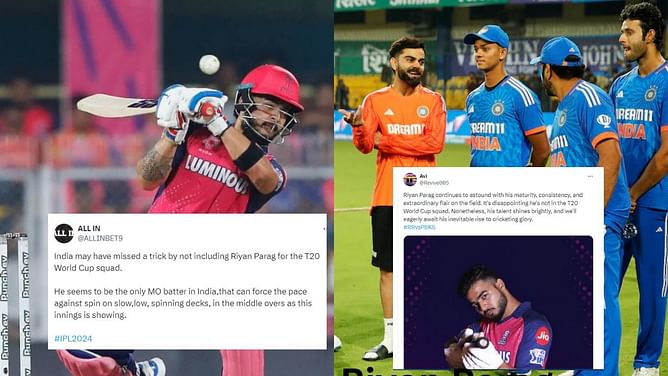RR vs PBKS: ‘टीम इंडिया से हुई बड़ी चूक,’ रियान पराग फिर बने राजस्थान के संकट मोचक; फैंस ने वर्ल्ड कप की टीम पर उठाए सवाल