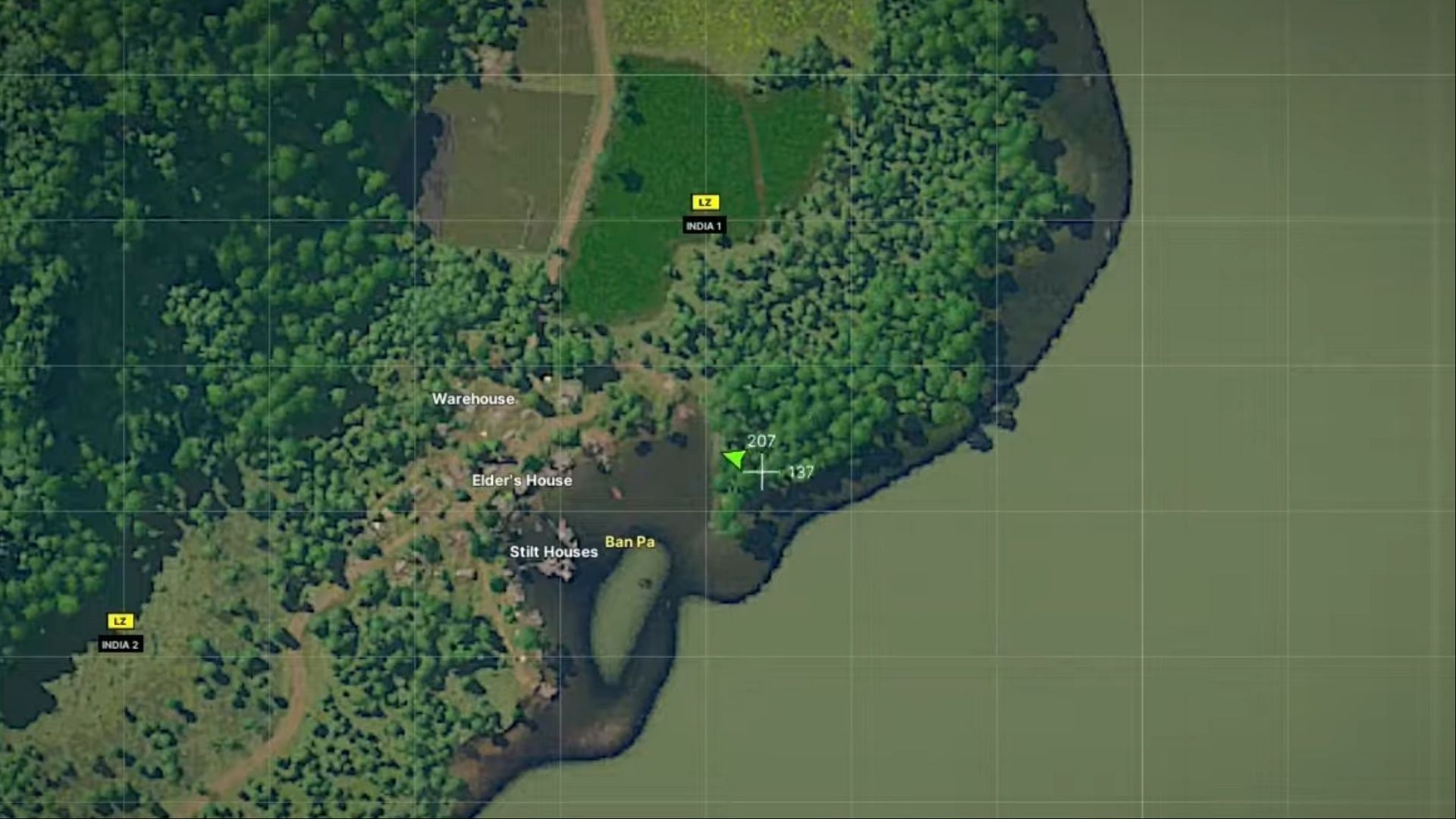Location of gang leader (Image via Madfinger Games)