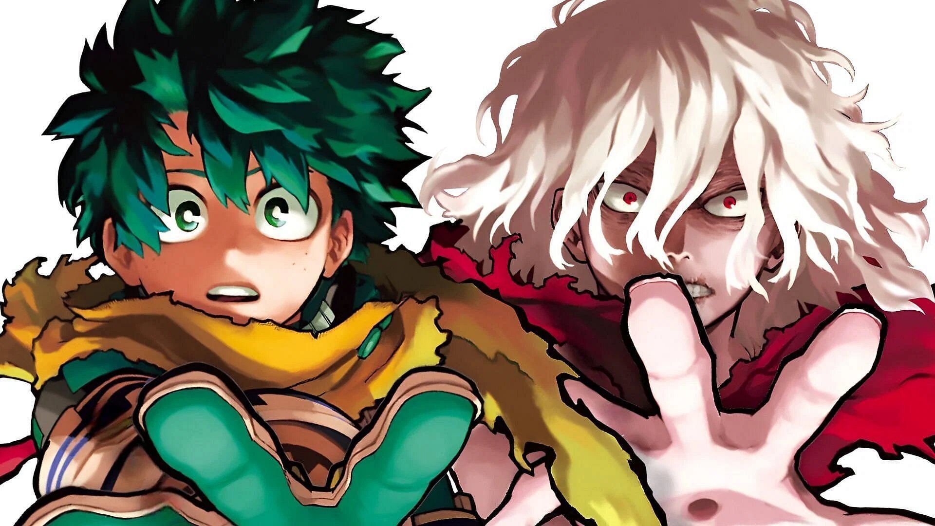 Deku and Shigaraki&#039;s arcs have come to an end in chapter 423 (Image via Shueisha).