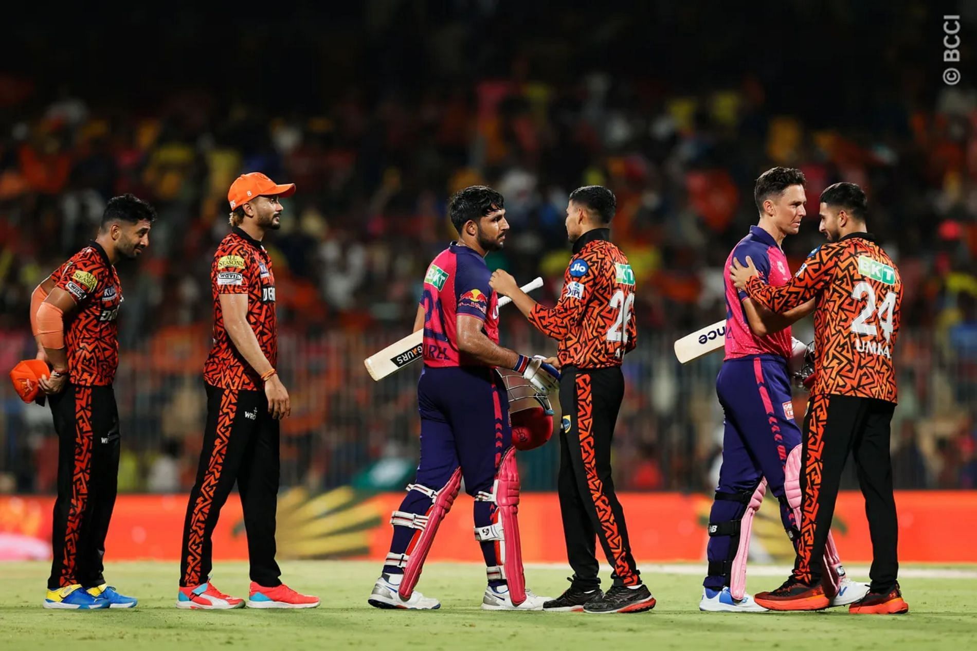 Dhruv Jurel’s half-century went in vain as SRH registered a thumping win. (Image Credit: BCCI/iplt20.com)