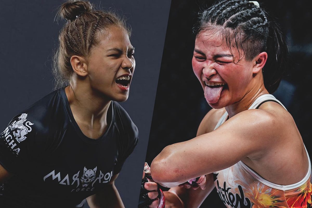 Denice Zamboanga (L) | Stamp Fairtex (R)