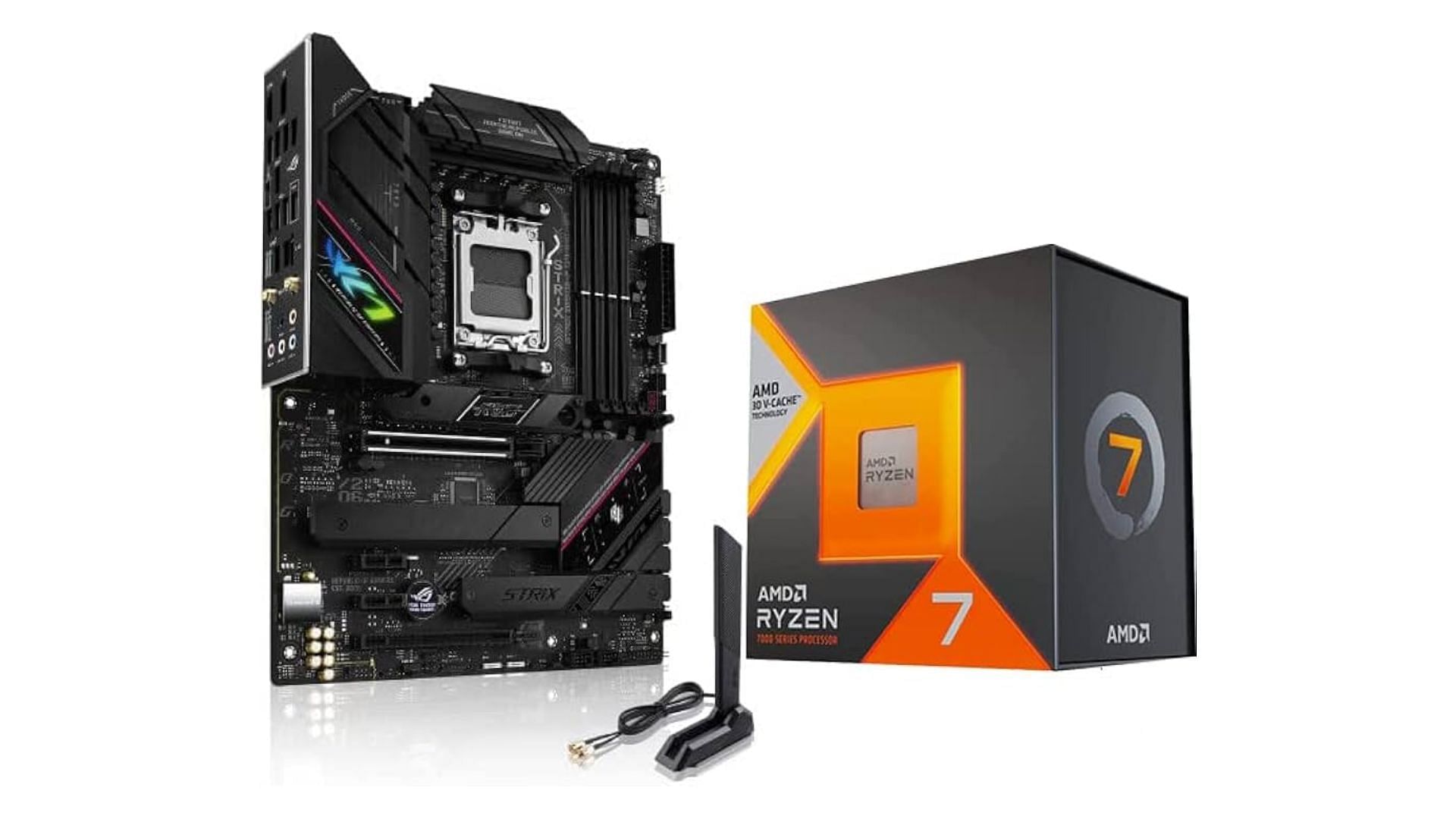 Motherboards for the Ryzen 7 7800X3D have gotten quite cheap (Image via AMD)