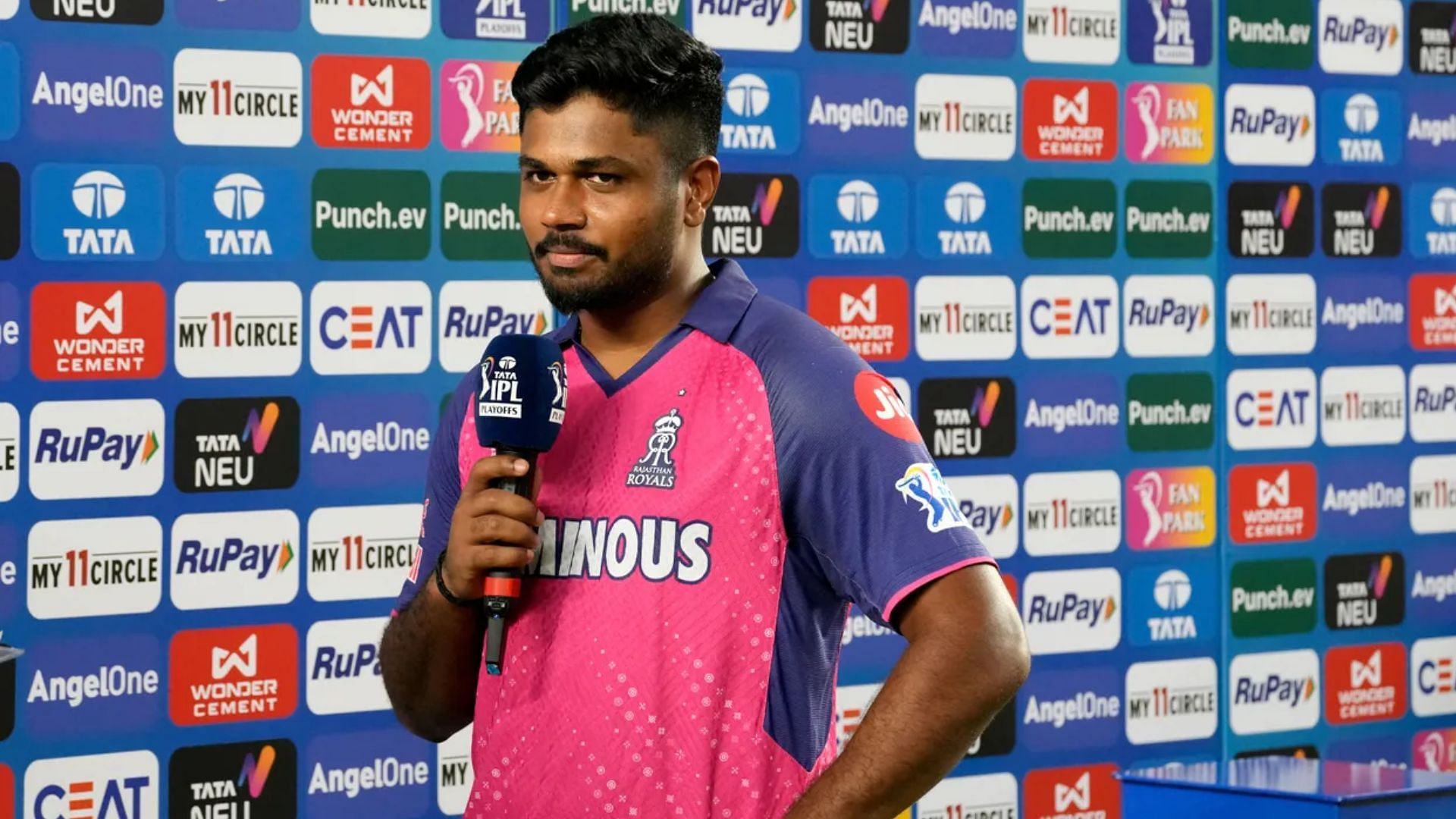 Sanju Samson of RR (Credits: IPL)