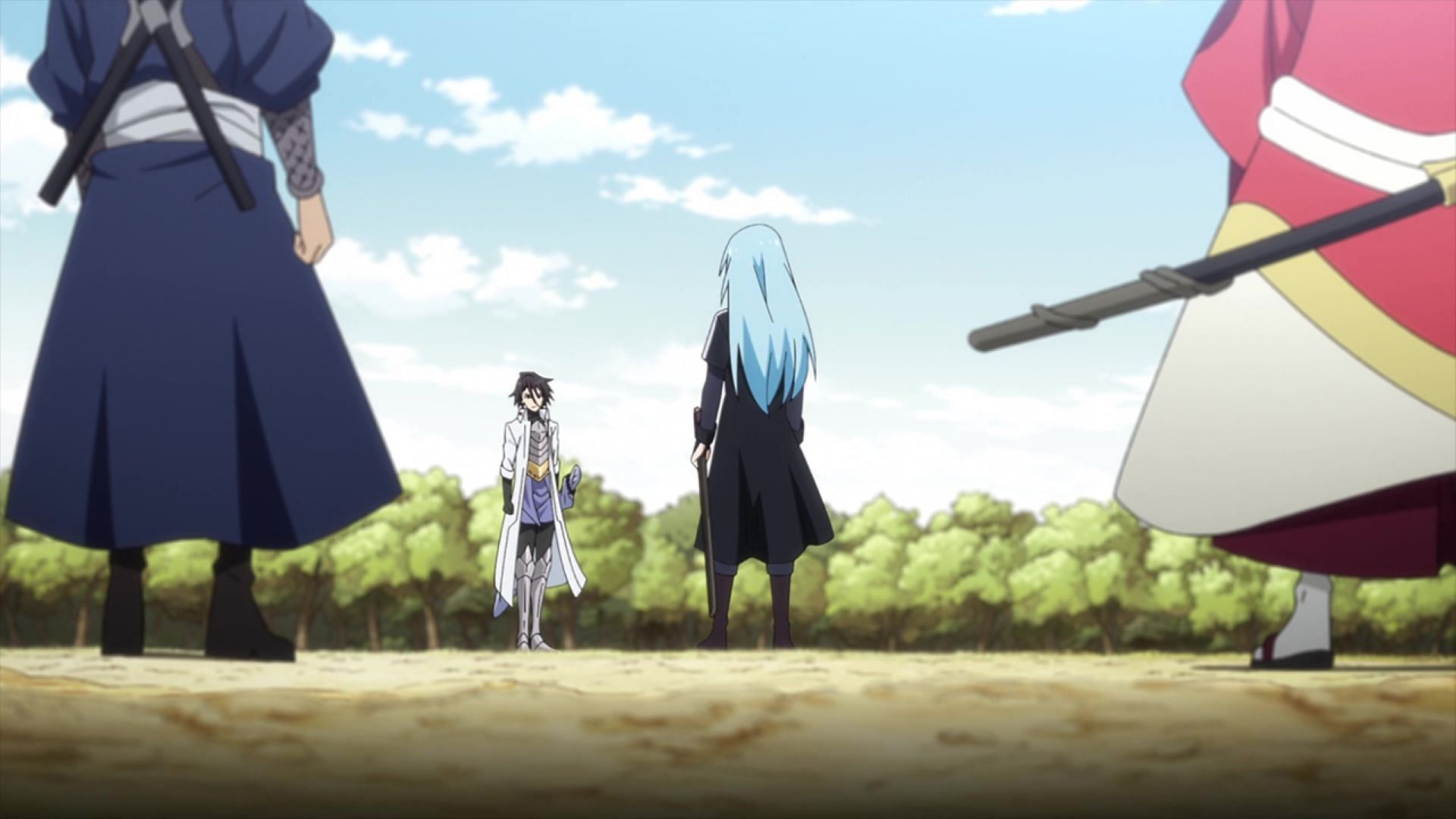 Hinata meets Rimuru in That Time I Got Reincarnated as a Slime season 3 episode 7 (Image via 8Bit)