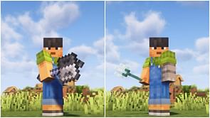 Mace vs trident in Minecraft: Which weapon is better?