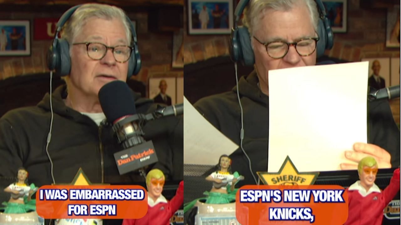 Dan Patrick calls out ESPN for making Game 7 Knicks-centric at the expense of the Pacers.