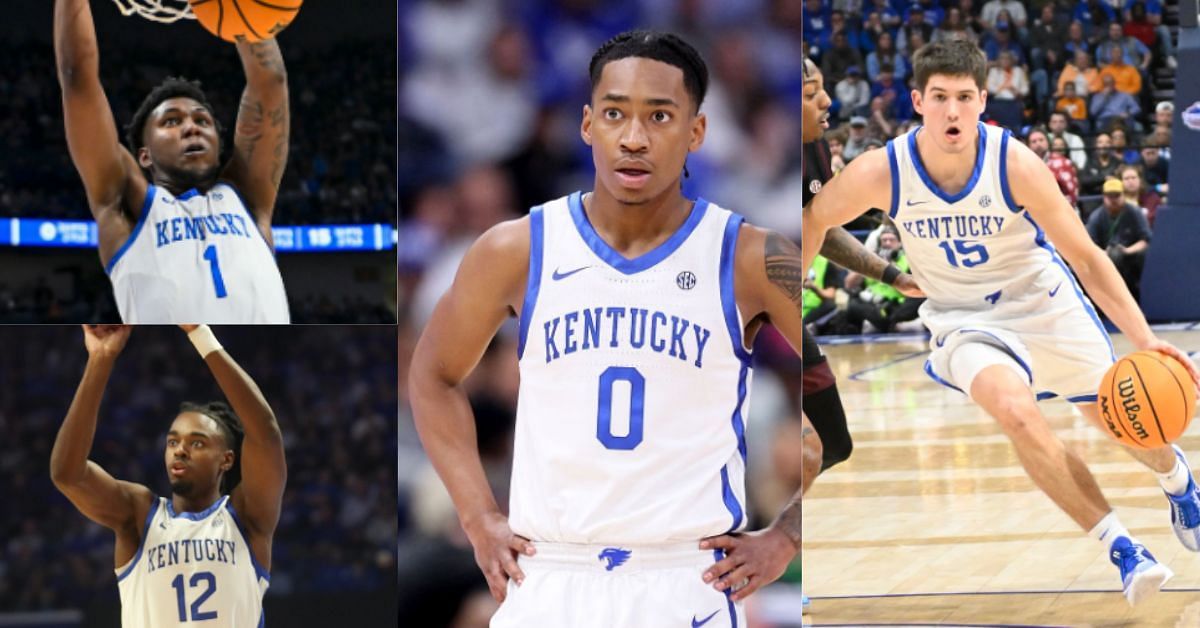 Kentucky Wildcats players in the 2024 NBA Draft Combine