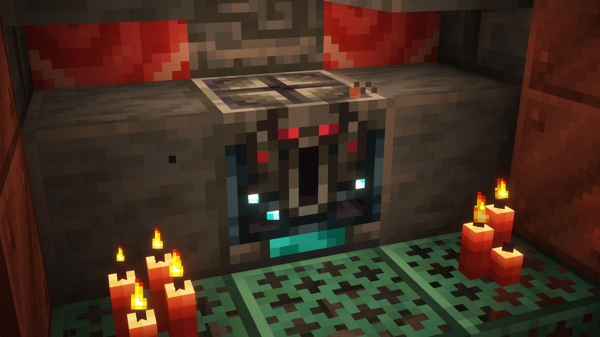 An ominous vault (Image via Mojang)