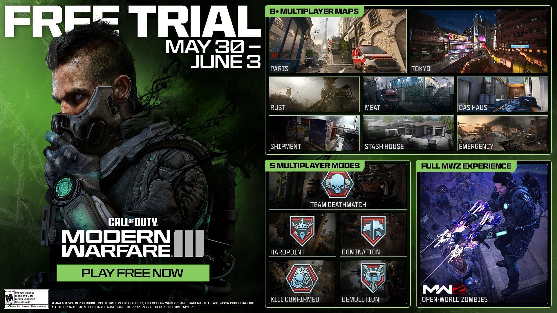 Modern Warfare 3 free trial in Season 4 explored (Image via Activision)