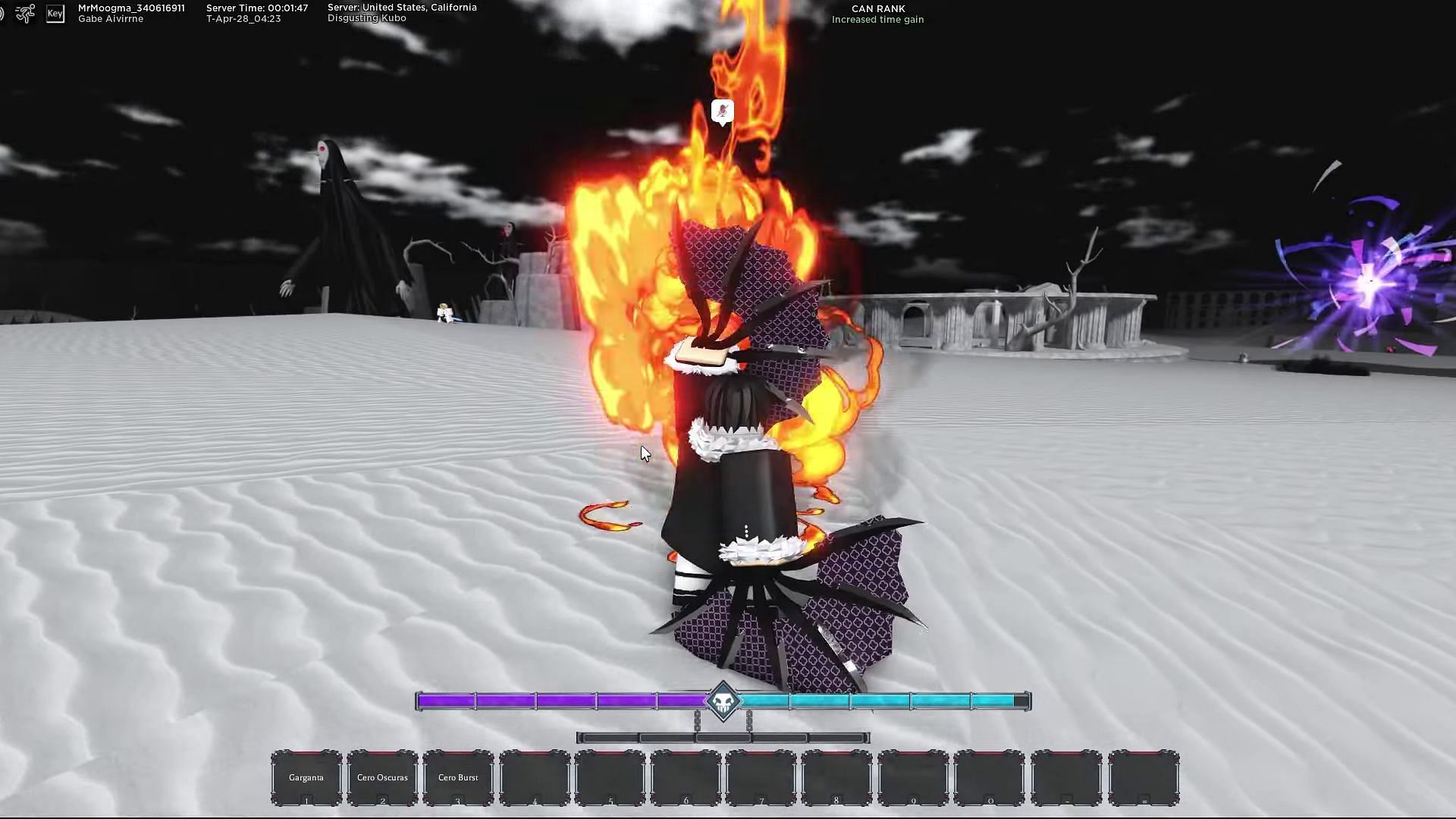 A skill unlocked by obtaining Partial Res (Image via Roblox || MrMoogma on YouTube)