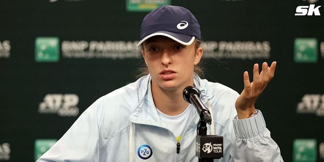 "Not like women's tennis was nothing" - Iga Swiatek shuts down comparison between clear favorites in French Open women's draw & 'wide open' men's draw