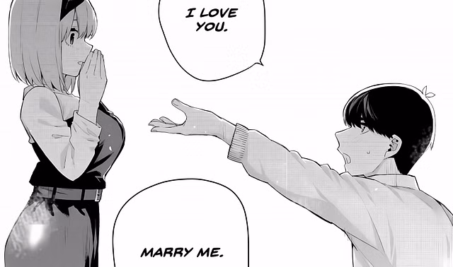 Who Did Futaro End Up With Who does Futaro Uesugi marry in The Quintessential Quintuplets manga