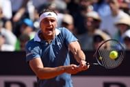 Zverev at the 2024 Italian Open.
