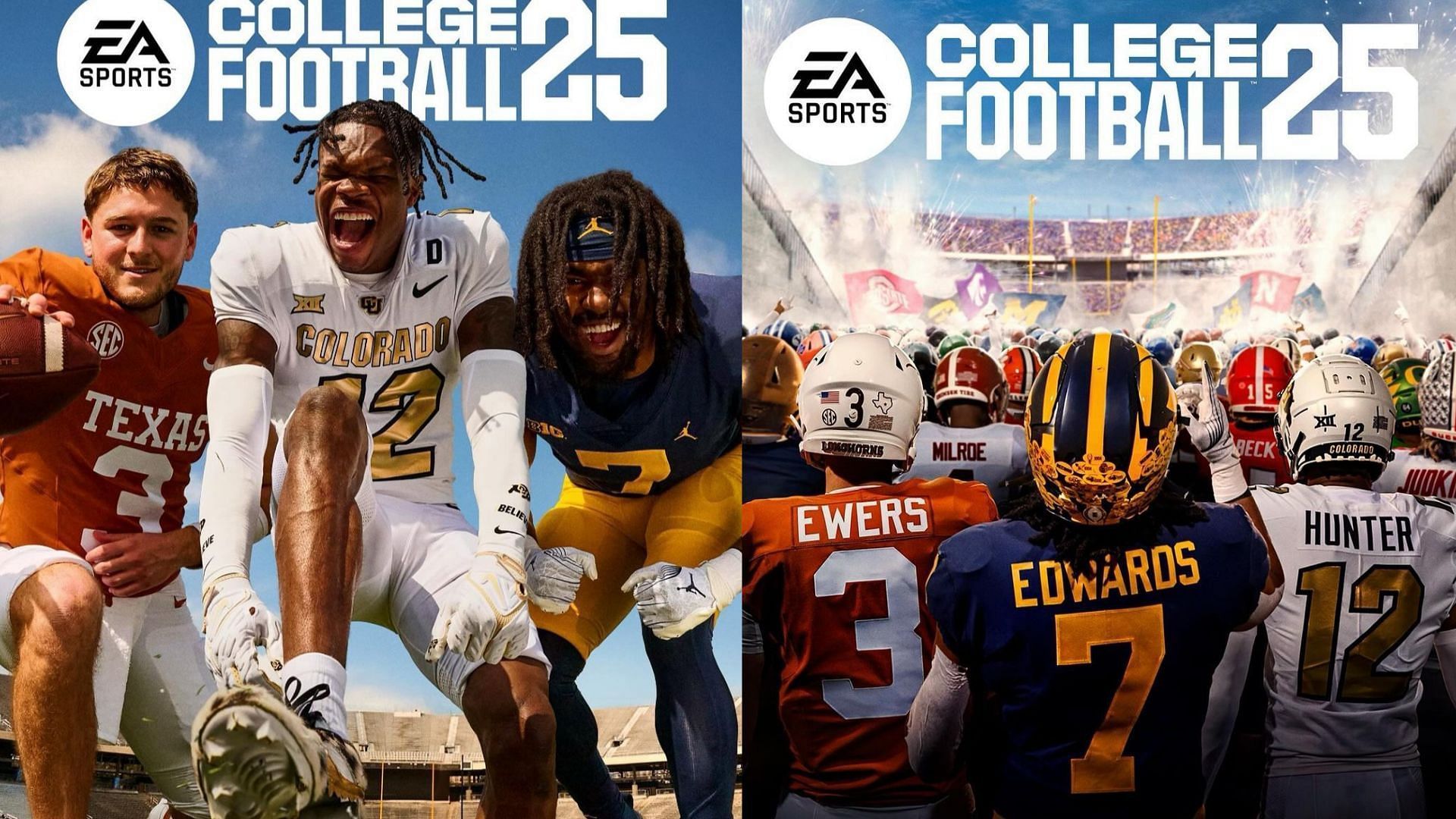 Cover of EA College Football 25 game