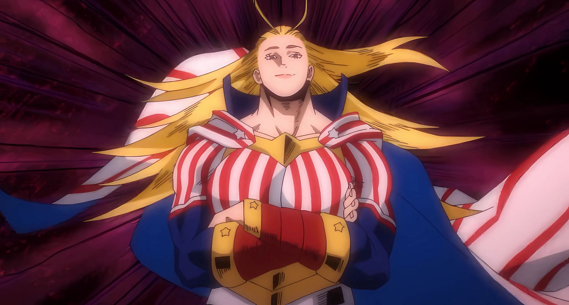 Star and Stripe as seen in My Hero Academia season 7 episode 3 (Image via Bones)