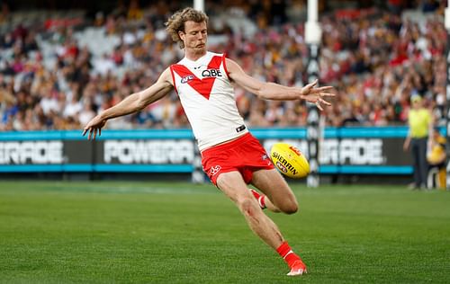 Nick Blackey of the Sydney Swans