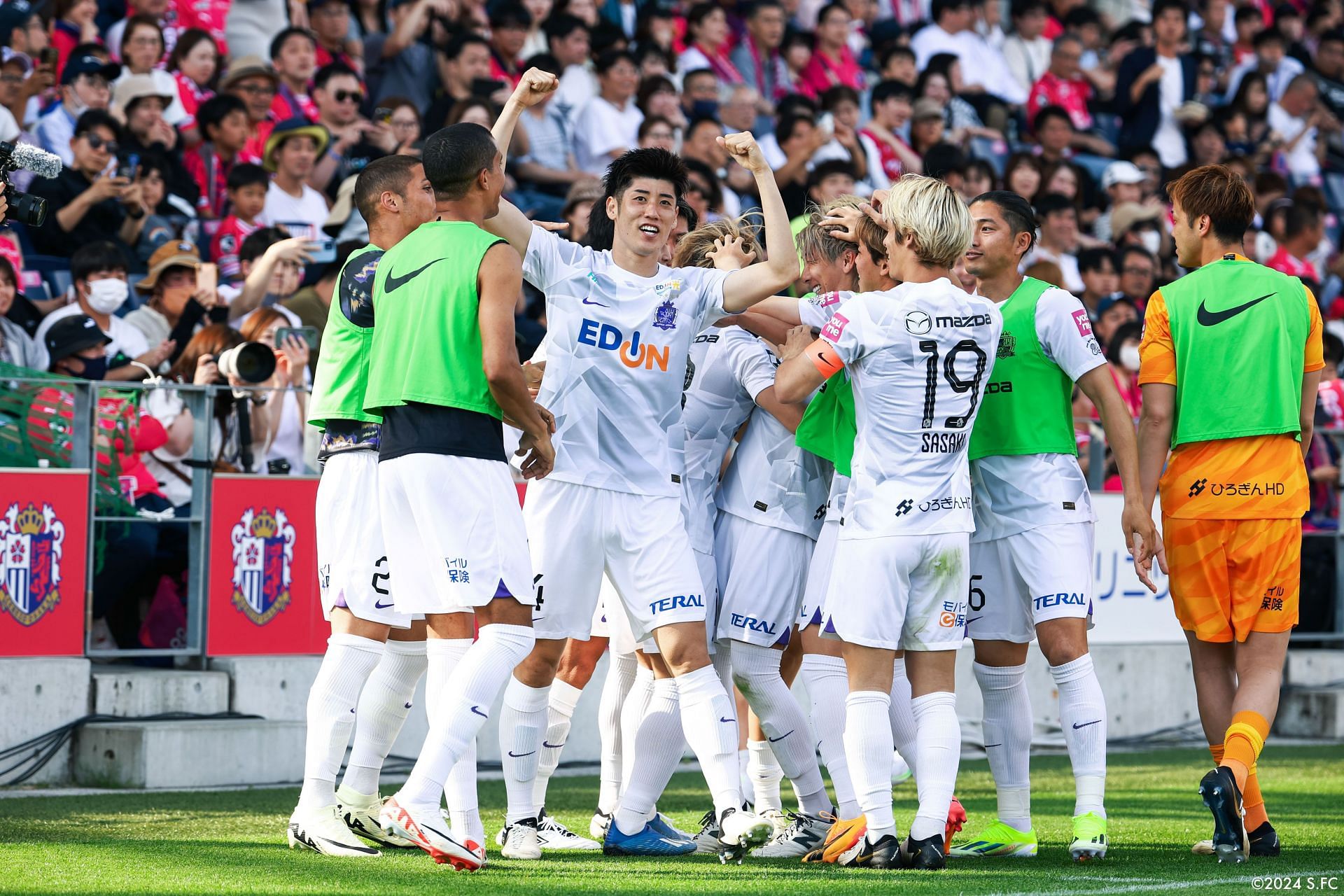 Sanfrecce face Jubilo on Saturday. Credit: @sanfrecce_SFC Twitter 