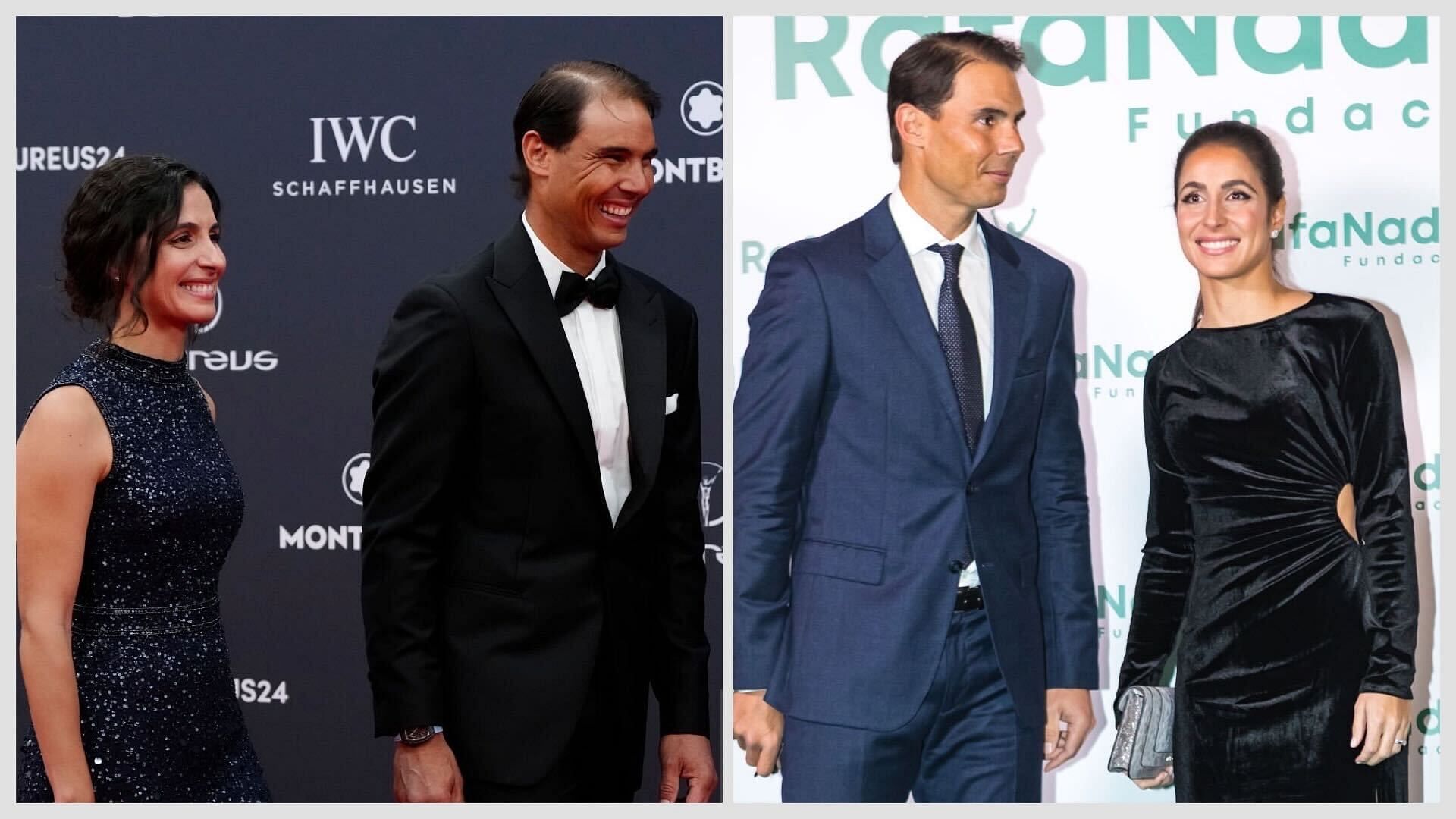 Nadal and his wife Maria remain one of the most famous couples in tennis